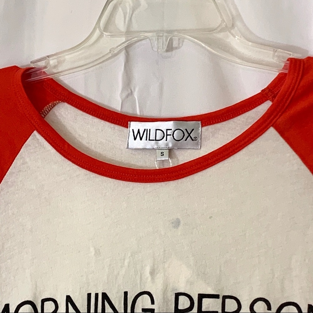 Wildfox BaseballShirt DressChristmasMorning Person - Picture 5 of 16